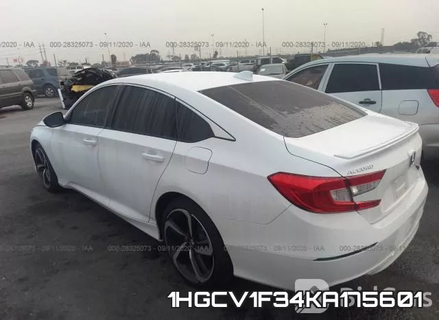 1HGCV1F34KA175601 фото 4