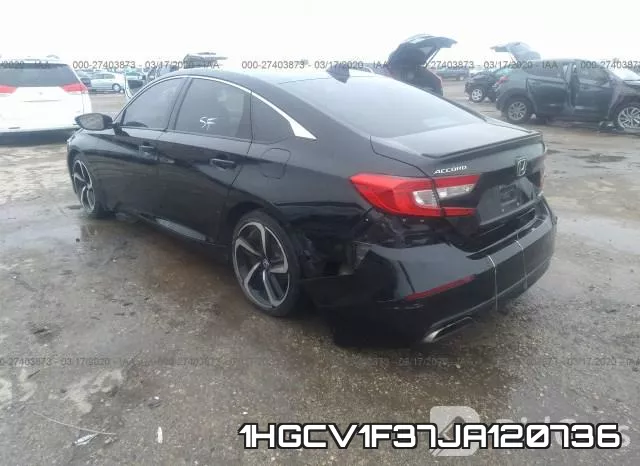 1HGCV1F37JA120736 фото 4