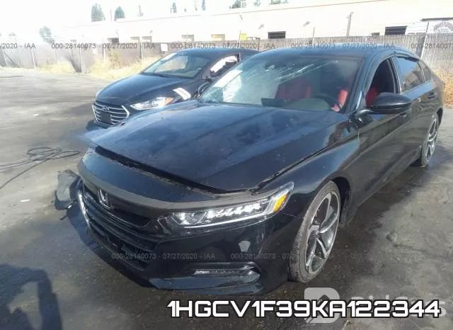 1HGCV1F39KA122344 фото 3