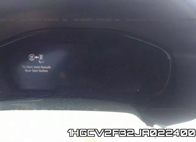 1HGCV2F32JA022400 фото 8
