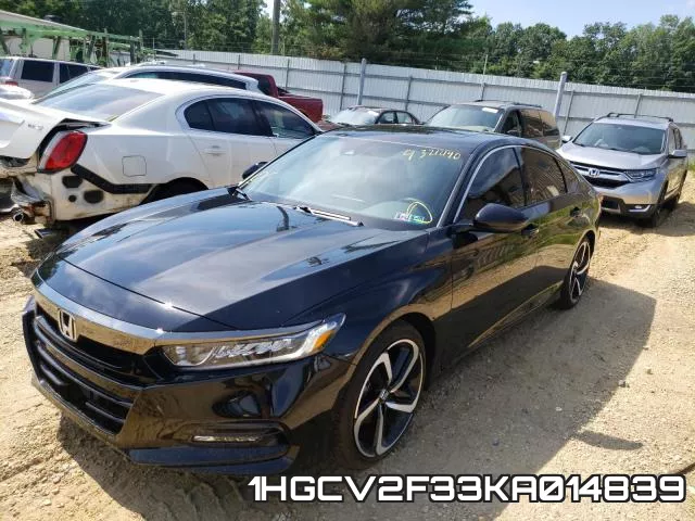1HGCV2F33KA014839 фото 3