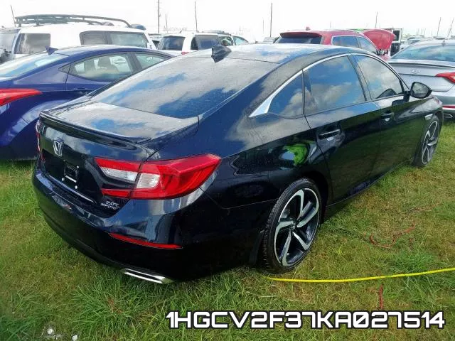 1HGCV2F37KA027514 фото 5