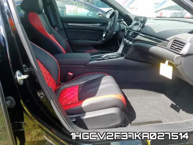 1HGCV2F37KA027514 фото 6