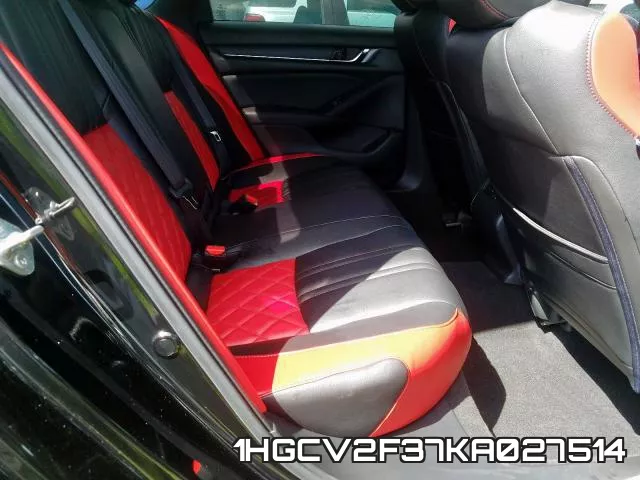 1HGCV2F37KA027514 фото 7