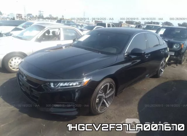 1HGCV2F37LA007670 фото 3