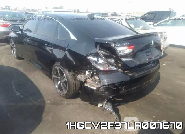 1HGCV2F37LA007670 фото 4