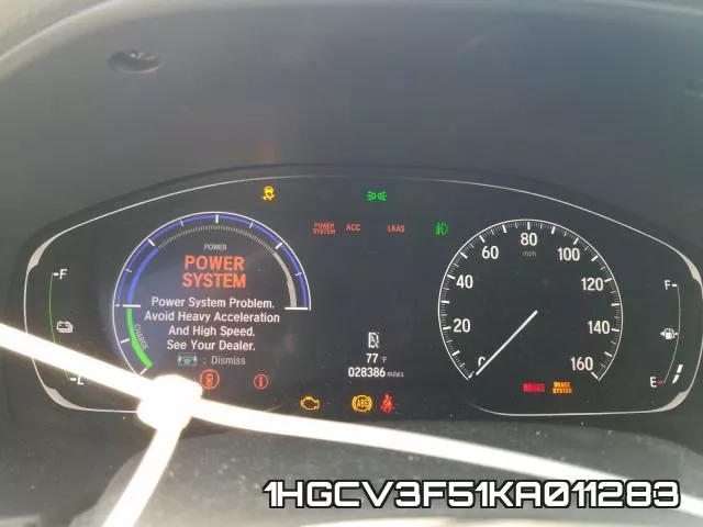 1HGCV3F51KA011283 фото 9