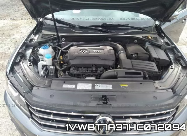 1VWBT7A37HC072094 фото 2