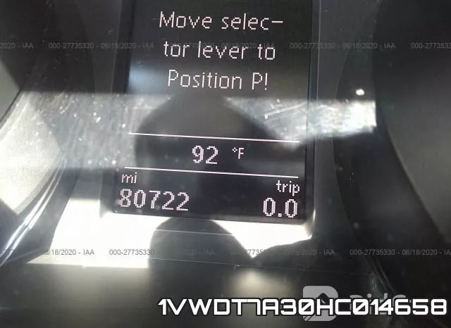 1VWDT7A30HC014658 фото 8