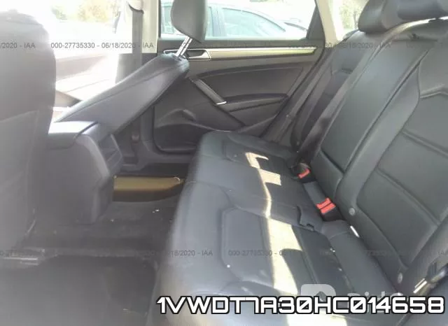 1VWDT7A30HC014658 фото 9