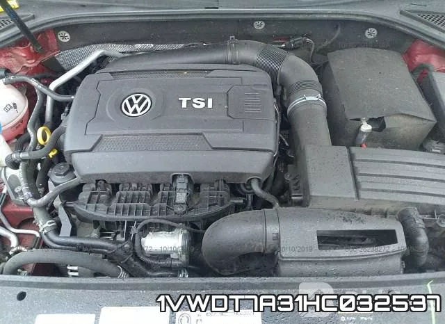 1VWDT7A31HC032537 фото 2