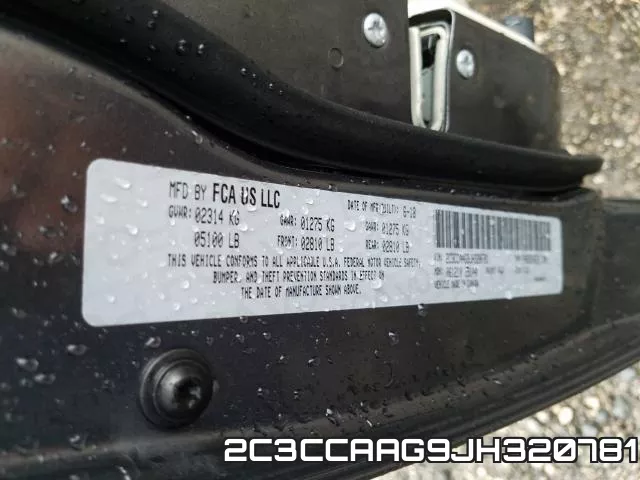 2C3CCAAG9JH320781 фото 2