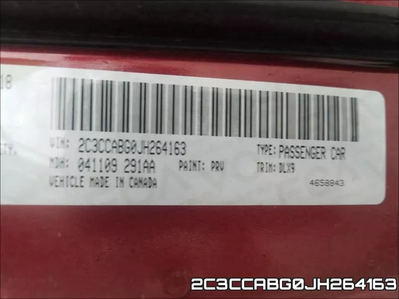 2C3CCABG0JH264163 фото 2