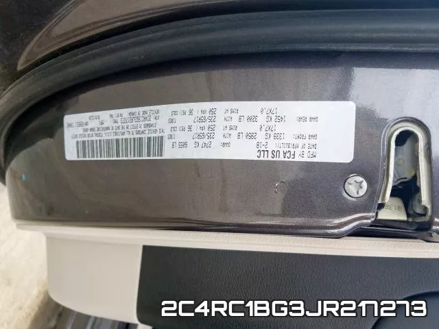 2C4RC1BG3JR217273 фото 2