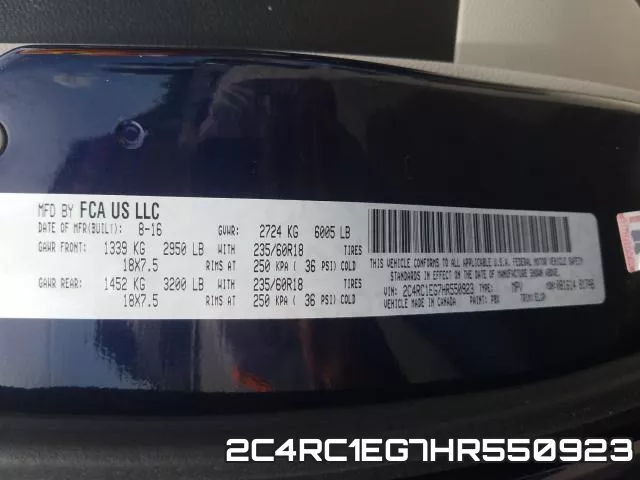 2C4RC1EG7HR550923 фото 2