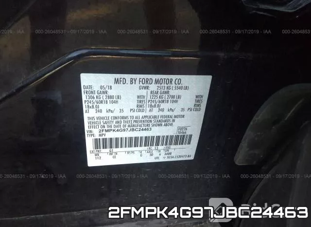 2FMPK4G97JBC24463 фото 10