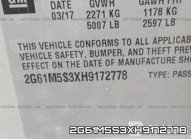 2G61M5S3XH9172778 фото 10