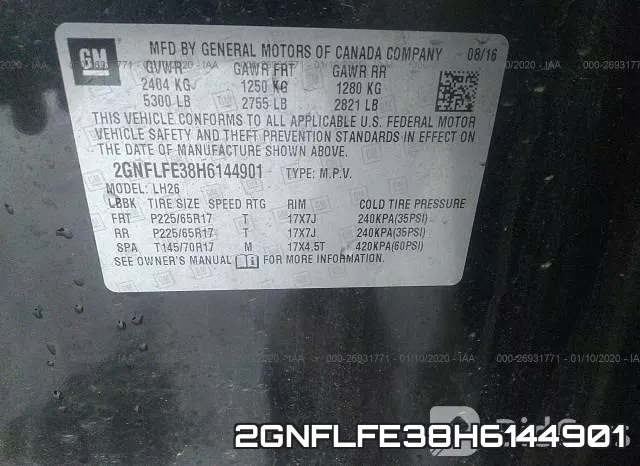 2GNFLFE38H6144901 фото 10