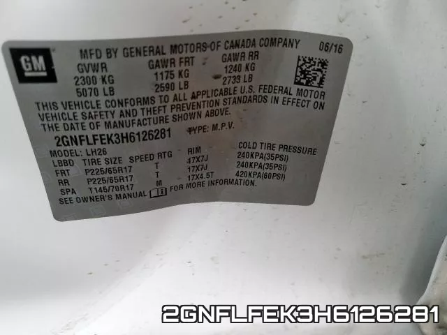 2GNFLFEK3H6126281 фото 2