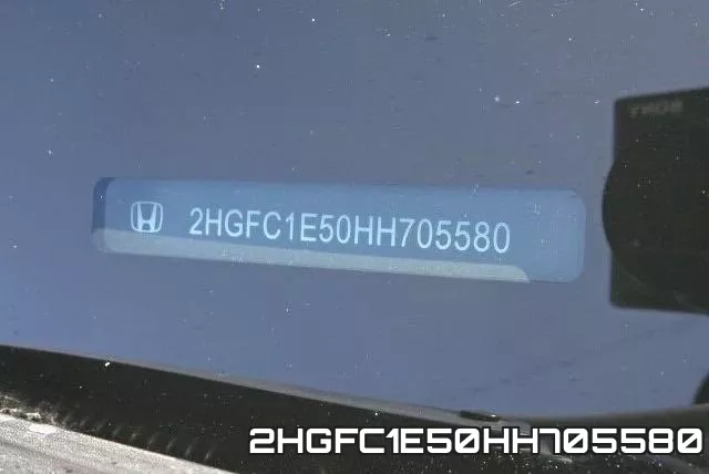 2HGFC1E50HH705580 фото 2
