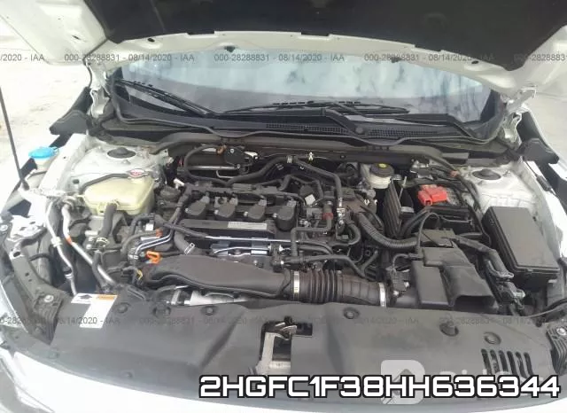 2HGFC1F38HH636344 фото 2