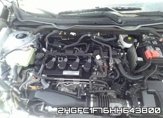 2HGFC1F76HH643800 фото 2