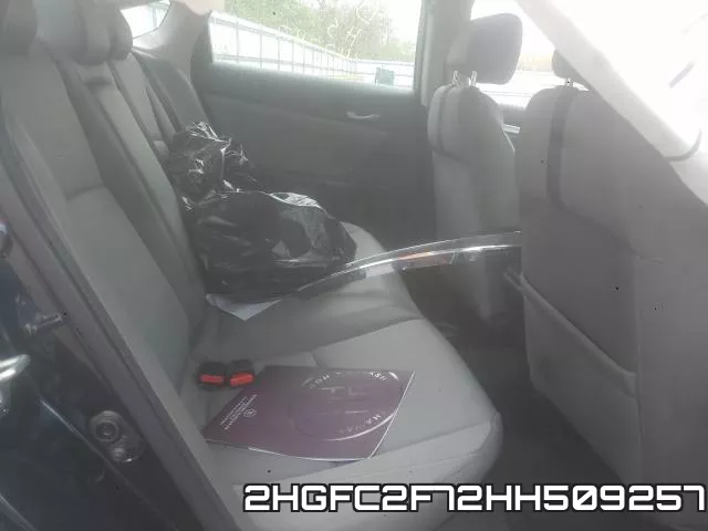 2HGFC2F72HH509257 фото 7