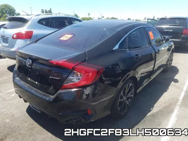 2HGFC2F83LH500634 фото 5