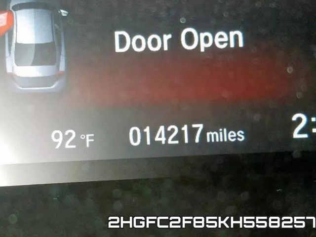 2HGFC2F85KH558257 фото 9