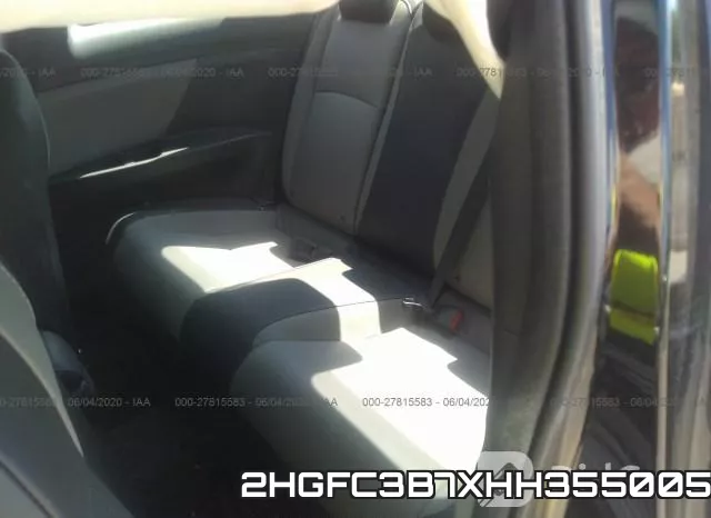 2HGFC3B7XHH355005 фото 9