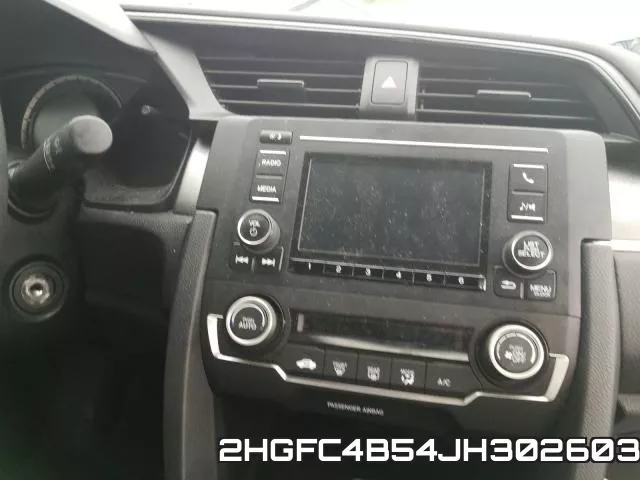 2HGFC4B54JH302603 фото 10