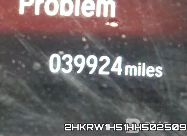 2HKRW1H51HH502509 фото 8