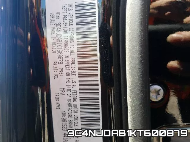3C4NJDAB1KT600879 фото 2