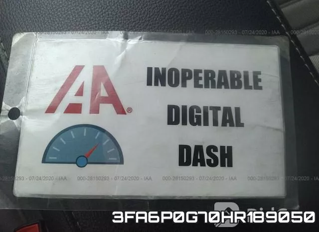 3FA6P0G70HR189050 фото 8