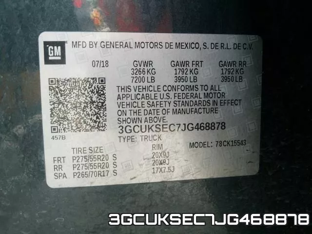 3GCUKSEC7JG468878 фото 2