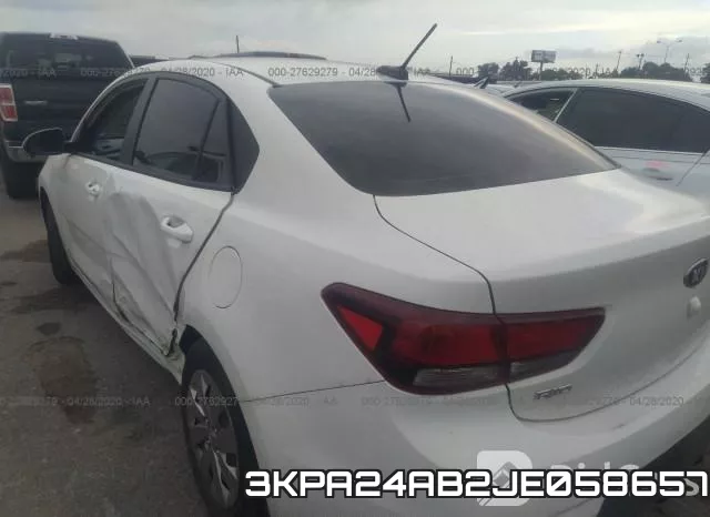 3KPA24AB2JE058657 фото 4