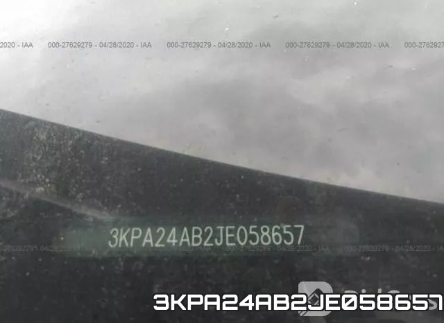 3KPA24AB2JE058657 фото 10