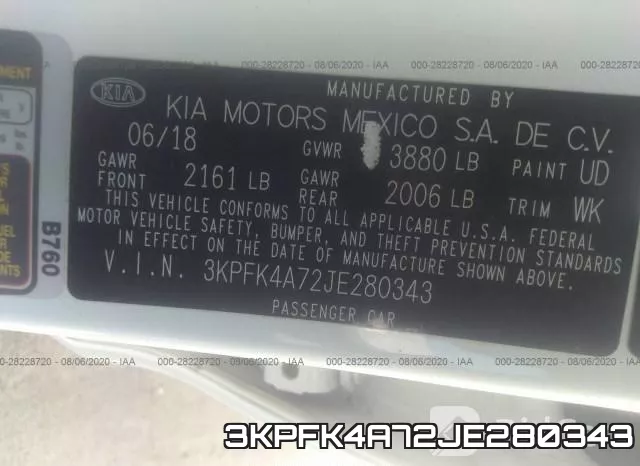 3KPFK4A72JE280343 фото 10