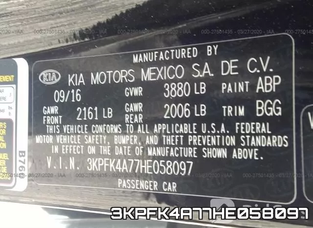 3KPFK4A77HE058097 фото 10