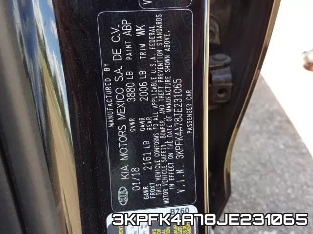 3KPFK4A78JE231065 фото 2