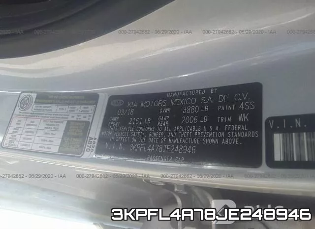 3KPFL4A78JE248946 фото 10