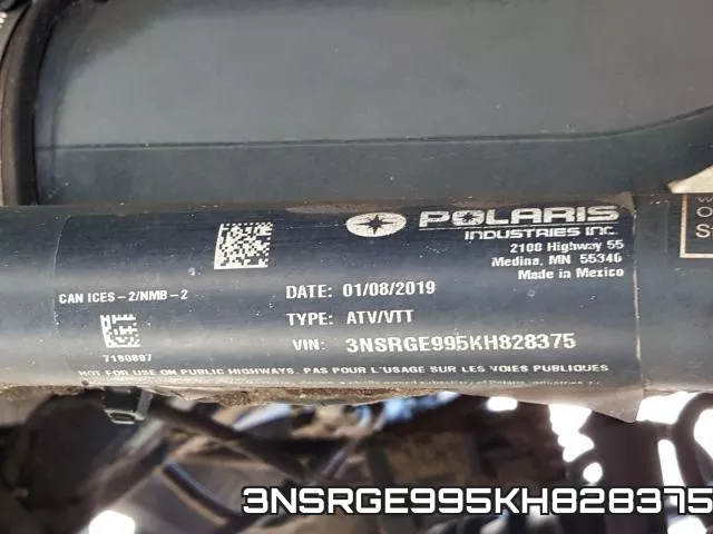 3NSRGE995KH828375 фото 2
