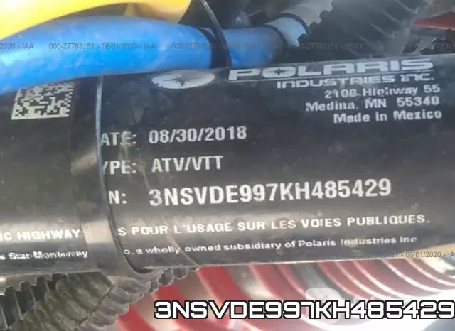 3NSVDE997KH485429 фото 2