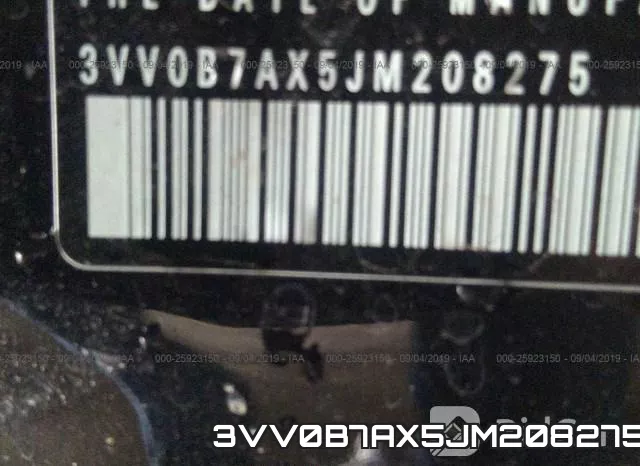 3VV0B7AX5JM208275 фото 10