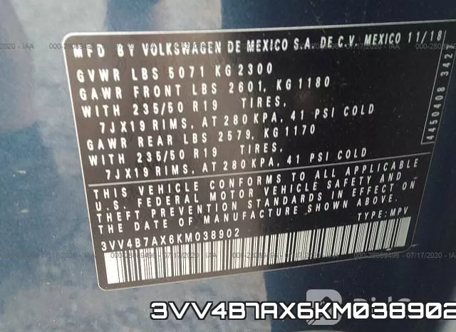 3VV4B7AX6KM038902 фото 10
