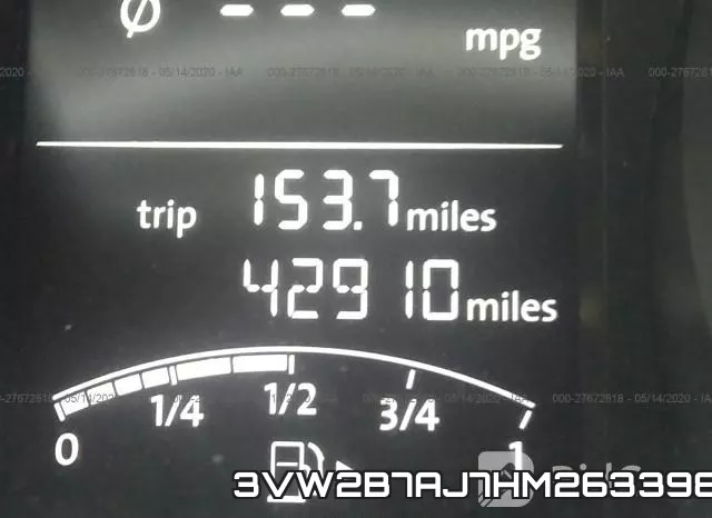 3VW2B7AJ7HM263398 фото 8