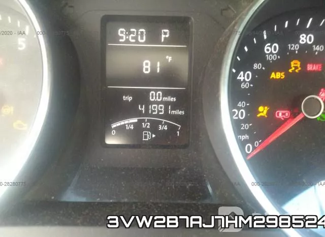 3VW2B7AJ7HM298524 фото 8