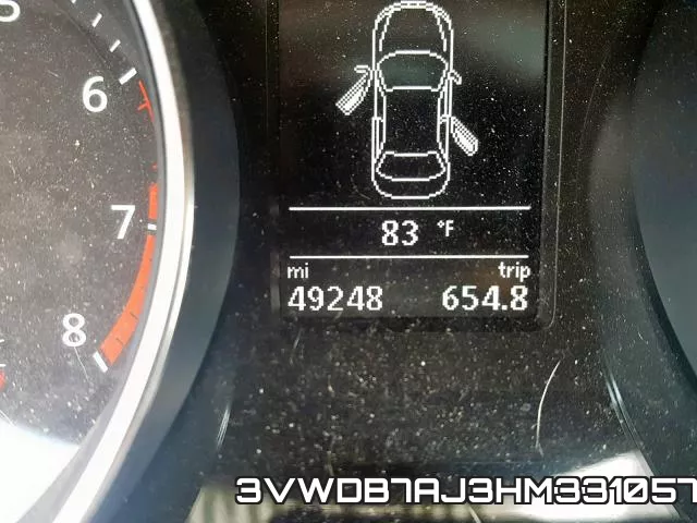 3VWDB7AJ3HM331057 фото 9