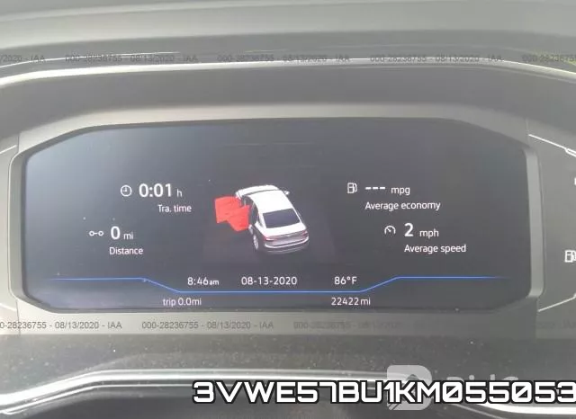 3VWE57BU1KM055053 фото 8
