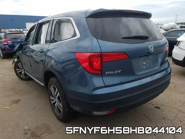 5FNYF6H58HB044104 фото 4